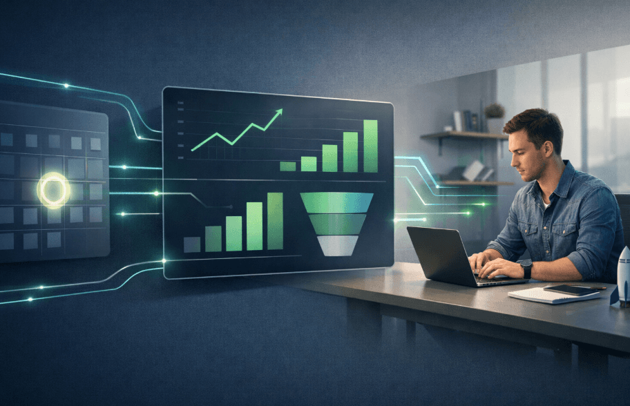 análisis profundo mediante dashboards de rendimiento por preventa entradas