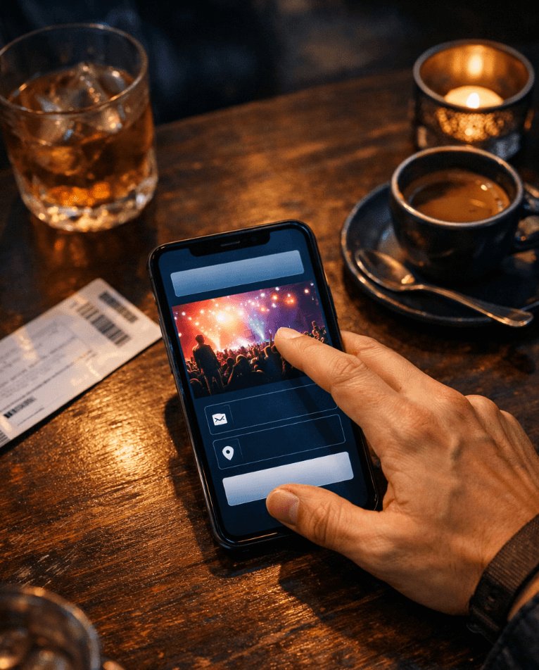 landing page eventos